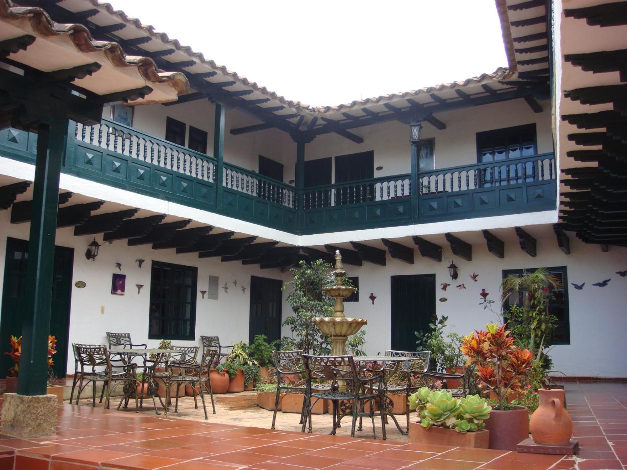 Hotel Hospederia San Carlos Villa De Leyva Exterior foto