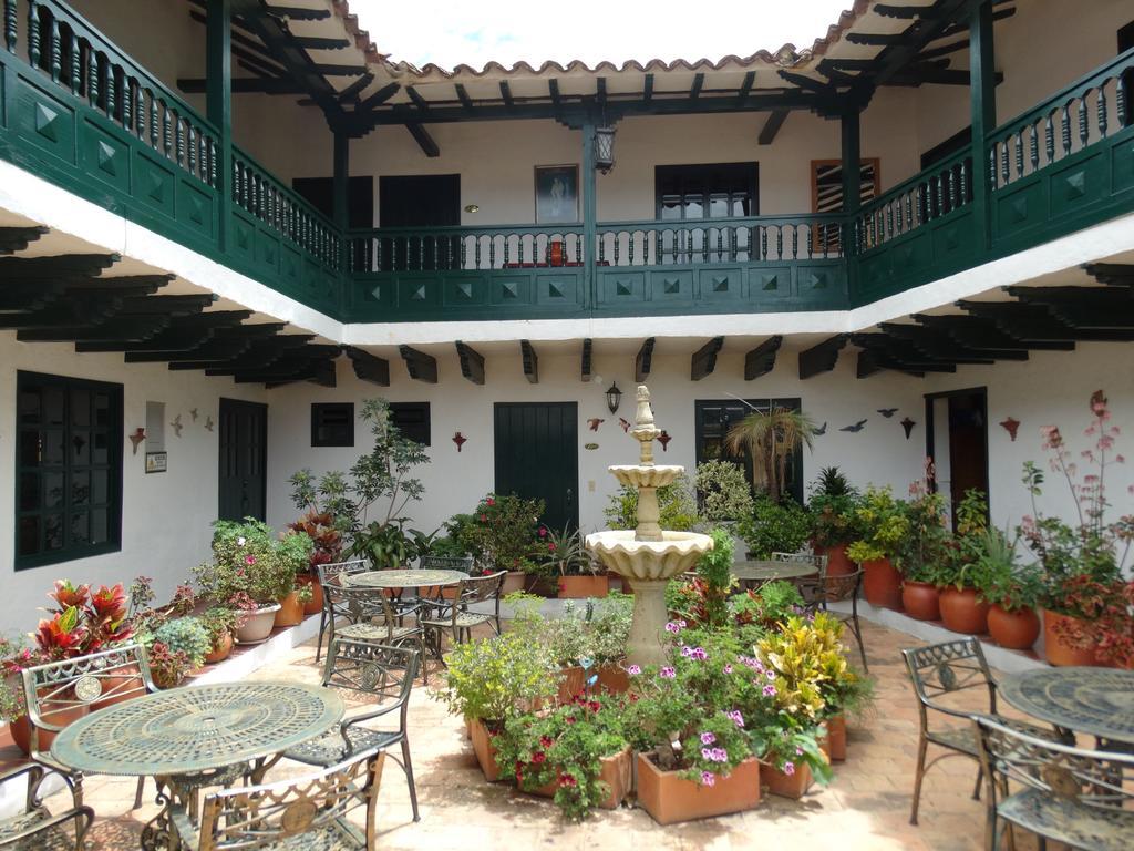 Hotel Hospederia San Carlos Villa De Leyva Exterior foto