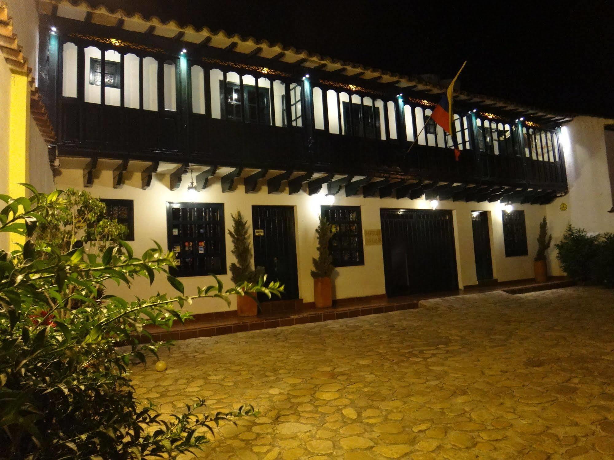 Hotel Hospederia San Carlos Villa De Leyva Exterior foto