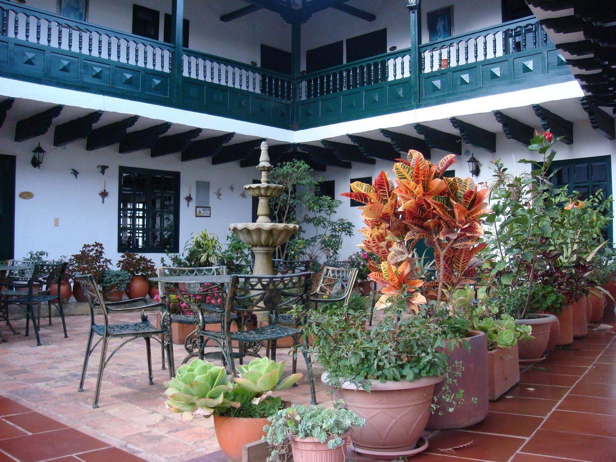 Hotel Hospederia San Carlos Villa De Leyva Exterior foto